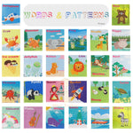 26PCS Soft Alphabet Cards Educational Flashcards with Storage Bag